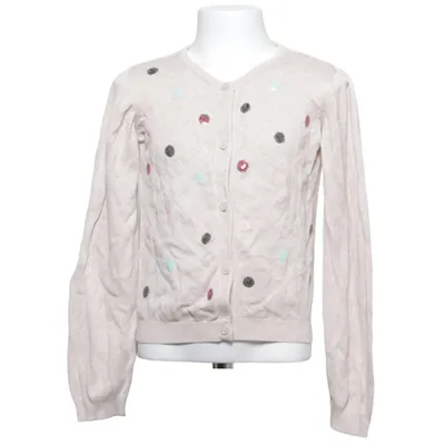 Cardigan (Beige, Meerkleurig) van Lemon Beret Viscose, Wol