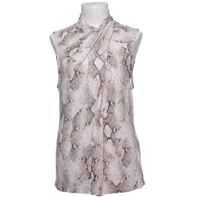 Top (Brown, White) from Elie Tahari Elastane, Viscose