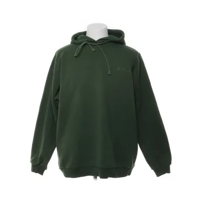 Capuchon sweater (Groen) van Krom Katoen, Polyester
