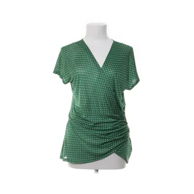 Top (Green, White) from MaxMara Elastane, Viscose