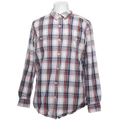 Chemise en flanelle (Blanc, Bleu, Rouge) de St. John's Bay Coton