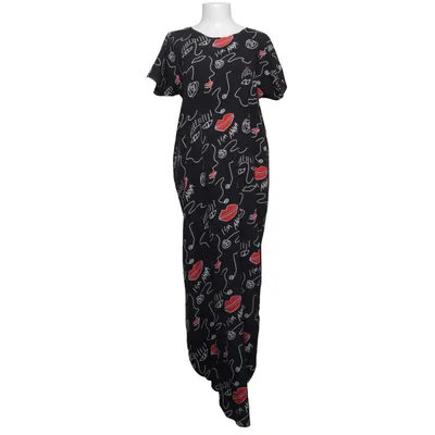 Robe longue (Noir, Blanc, Rouge) de Anna & Anna