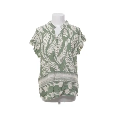 Top (Green, White) from Marta Viscose