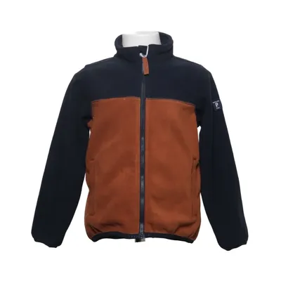 Fleecejacke (Blau, Braun, Mehrfarbig) von Polarn O. Pyret Recyceltes Polyester