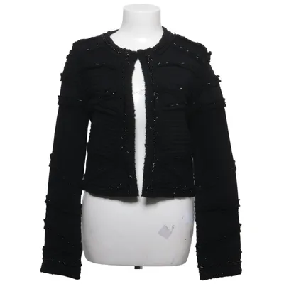 Cardigan (Noir) de MaxMara Studio Élasthane, Laine