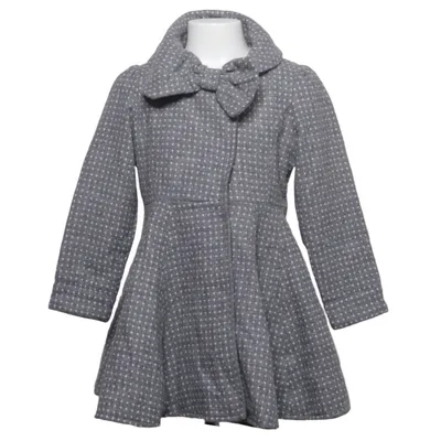 Manteau (Gris, Blanc) de M&S Polyester, Laine
