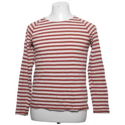 Long sleeve T-shirt (White, Brown) from Nudie Jeans Organic cotton