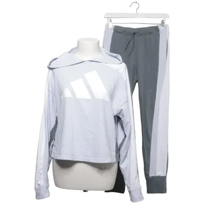 Mjukisset (Grå, Vit) från Adidas Bomull, Återvunnen polyester
