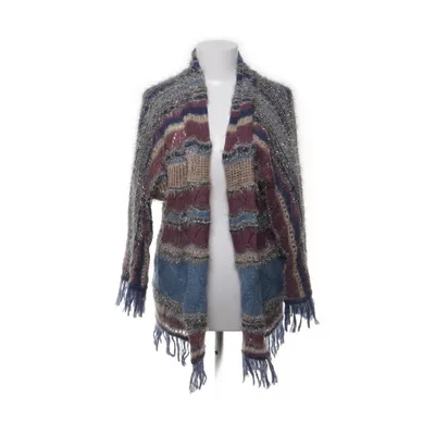 Cardigan (Blauw, Meerkleurig) van Caroline Biss Acryl, Alpacawol, Metallvezel, Mohair, Polyamide, Polyester, Viscose