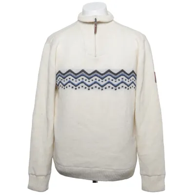 Lusekofte (White, Blue, Black) from Pre End Acrylic, Polyester, Wool