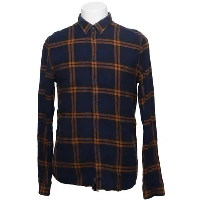 Flannel skjorte (Blå, Gul) fra Uniforms for the Dedicated Bomuld