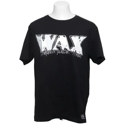 T-shirt (Zwart) van Wax Katoen