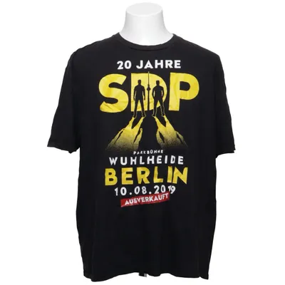 T-shirt (Sort) fra Anvil Bomuld