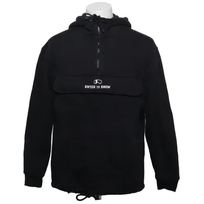 Capuchon sweater (Zwart) van Urban Classics Katoen, Polyester