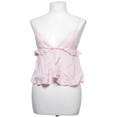 Crop Top (Pink) von Subdued Leinen, Viskose