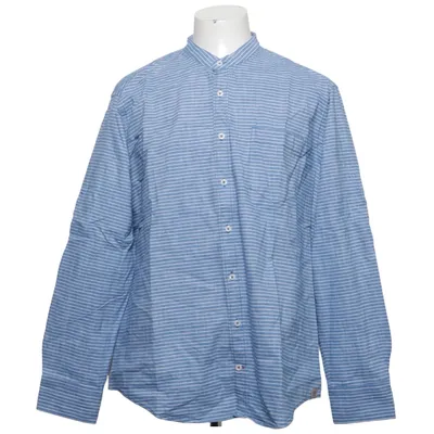 Shirt (Blue, White) from Johann Popken Cotton