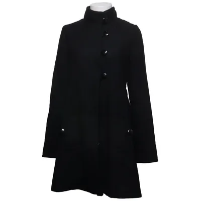 Manteau (Noir) de Multiblu Polyester, Laine