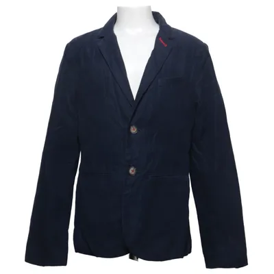 Blazer (Bleu) de Johnnie B Coton, Polyester