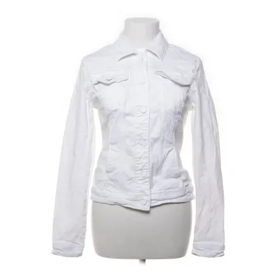 Veste en jean (Blanc) de The Denim C&A Coton, Élasthane