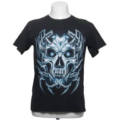 T-shirt (Sort, Blå) fra P.K Sports Bomuld