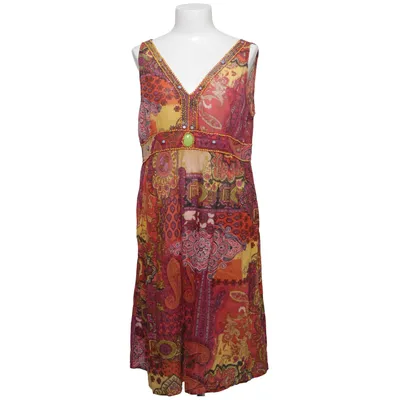 Robe (Rouge, Orange, Jaune, Multicolore) de Shanaya Coton