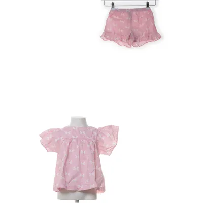 Set (Rosa, Vit) från Jacadi Bomull