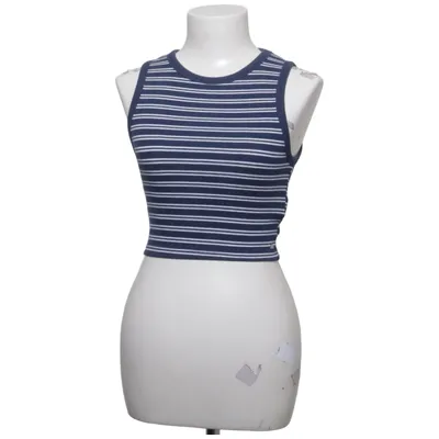 Tanktop (Blå, Hvid) fra Pacific Republic Pull & Bear Elastan, Polyester, Viscose