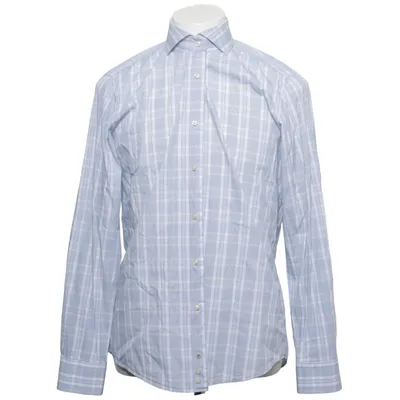Shirt (Blue, White) from JOOP! Cotton, Elastane, Polyamide