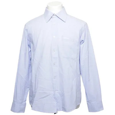 Shirt (Blue, White) from Benson Cotton