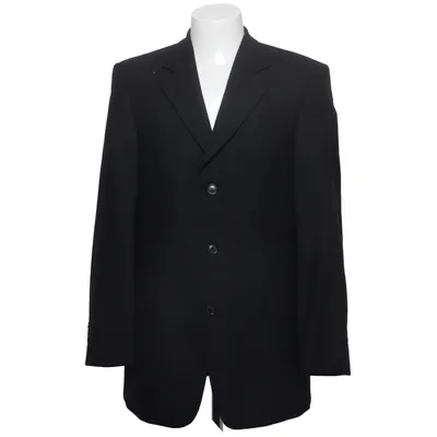 Blazer (Black) from Pierre Laffitte Elastane, Viscose, Wool