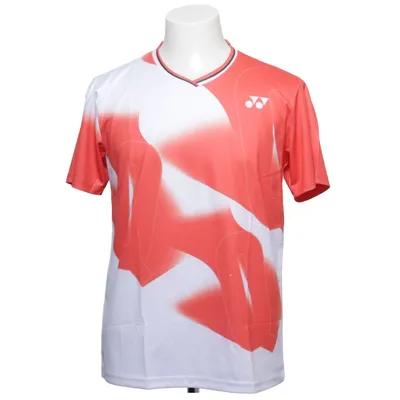 T-shirt (Red, White) from Yonex