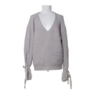 Sweater (V-Neck Tie Sleeve Sweater) from Linn Ahlborg x NA-KD Acrylic, Elastane, Polyamide