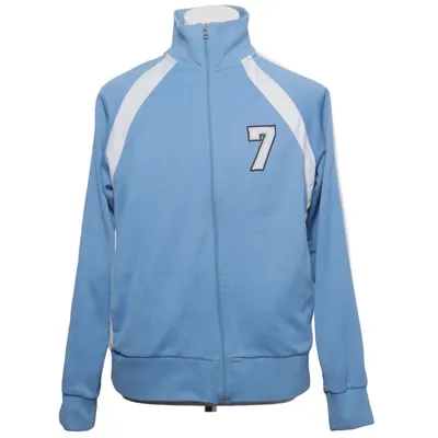 Sports jacket (Blue, White) from Jack & Jones Vintage Denim Cotton, Polyester