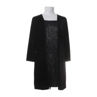 Klänning (Svart, Silverfärgad) från Lindri Elastan, Polyester