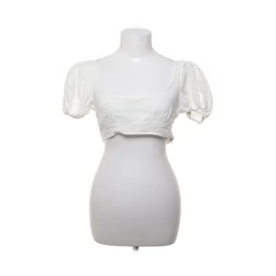 Crop top (Blanc) de Bianca x Nelly Lin, Viscose