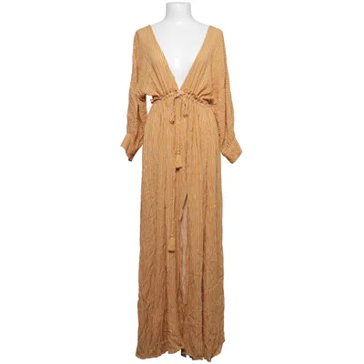 Robe (Jaune, Blanc) de Molly Bracken Viscose
