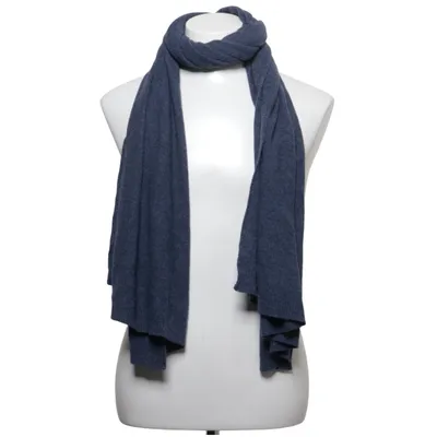 Écharpe (Bleu) de Cashmere Cachemire, Polyamide, Viscose, Laine