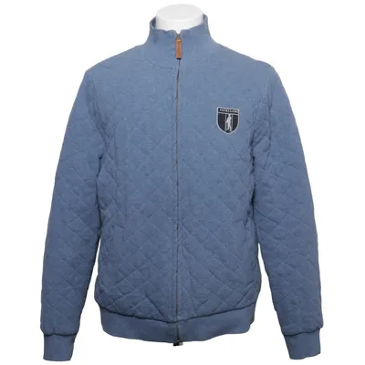 Cardigan (Blue) from Cavallaro Napoli Cotton, Polyester