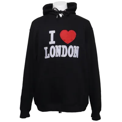 Hoodie (Black, Multicolored) from RN London Cotton, Polyester