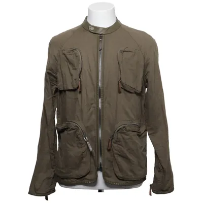Safari jacket (Green) from Zara Man Cotton, Linen