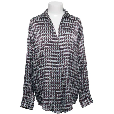 Blus (Blå, Brun, Flerfärgad) från Herzen´s Angelegenheit Elastan, Silke