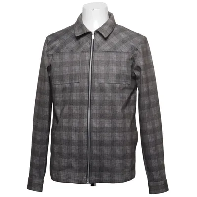 Överskjorta (Grå, Brun) från Premium by Jack & Jones Elastan, Polyester, Viskos