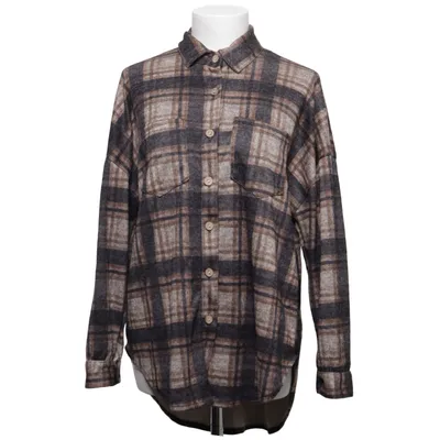 Surchemise (Marron, Gris) de Glossy Élasthane, Polyester, Viscose