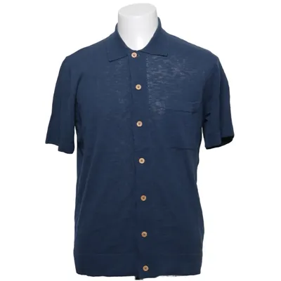 Short sleeve shirt (Blue) from Octobre Éditions Cotton