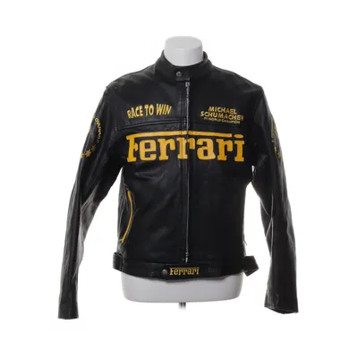 Motorcykeljacka (Svart, Gul) från Ferrari Skinn, Polyester