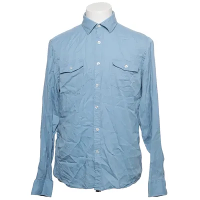 Shirt (Blue) from Nils Sundström Lyocell