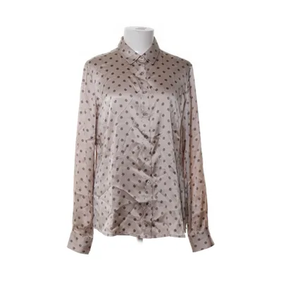 Blus (Beige, Grå) från Stenströms Elastan, Silke