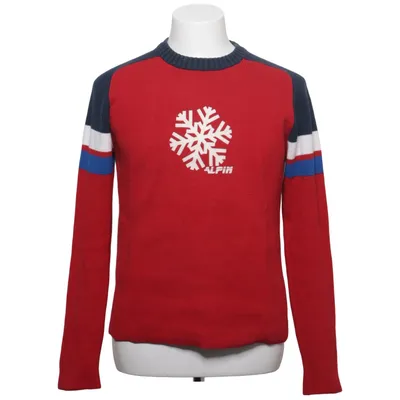 Kersttrui (Rood, Blauw, Wit) van Review Acryl, Katoen