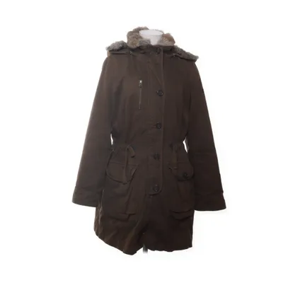 Parka (Groen) van Milestone Katoen, Konijnenbont
