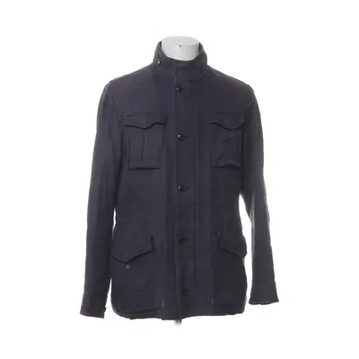 Safarijacka (Blå) från The Tailoring Club Hampa, Viskos, Ull